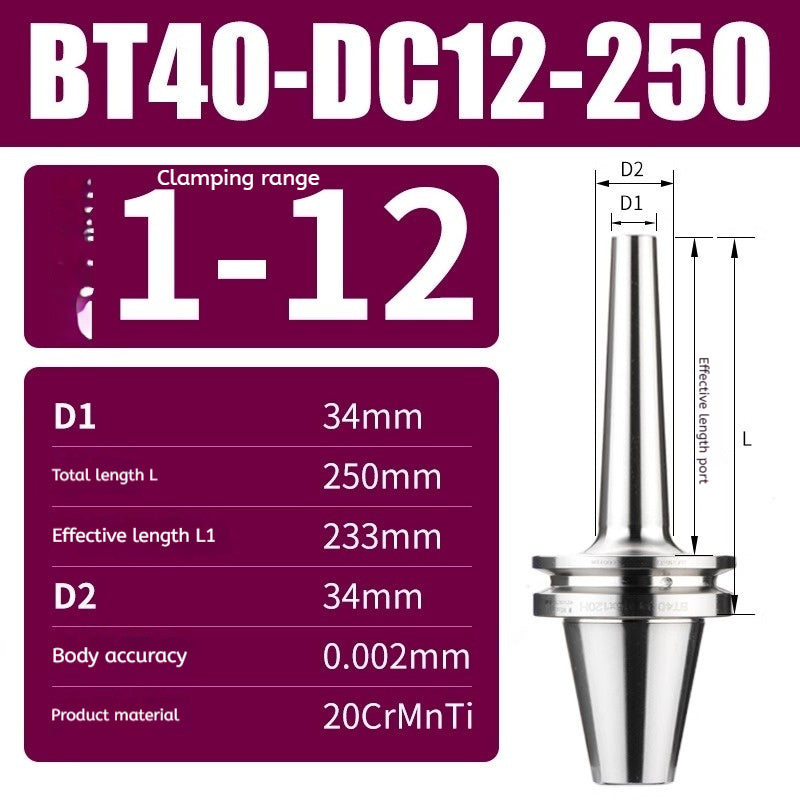 10045 BT30/BT40/BT50-DC high precision back-pull tool holder Shandong Denso Pricision Tools Co.,Ltd.